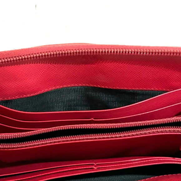 Prada  tessuto black nylon logo wallet - Picture 7 of 9